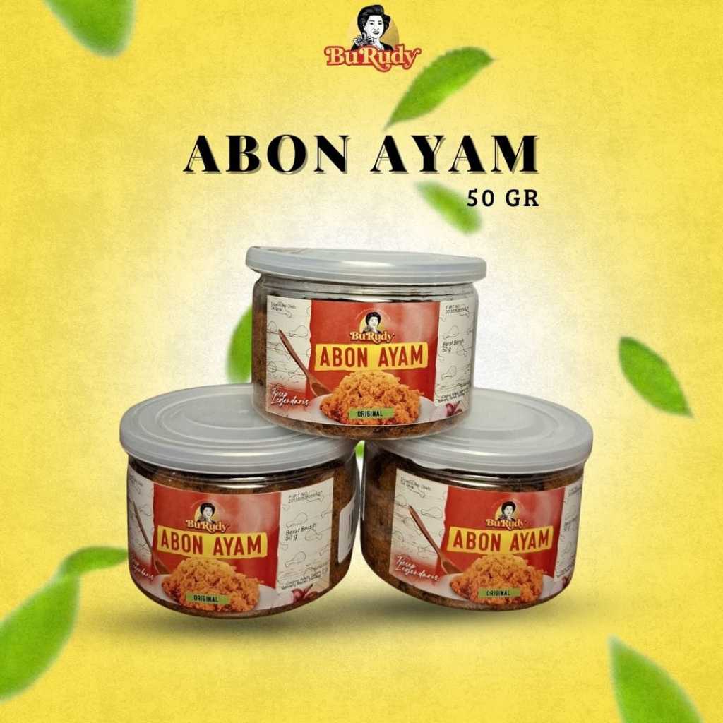 Abon Ayam dan Sapi Bu Rudy Surabaya kemasan 50 grm - Gambar 2