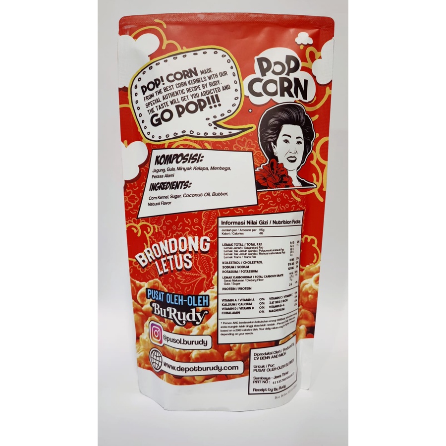 Popcorn Caramel Bu Rudy - Gambar 3