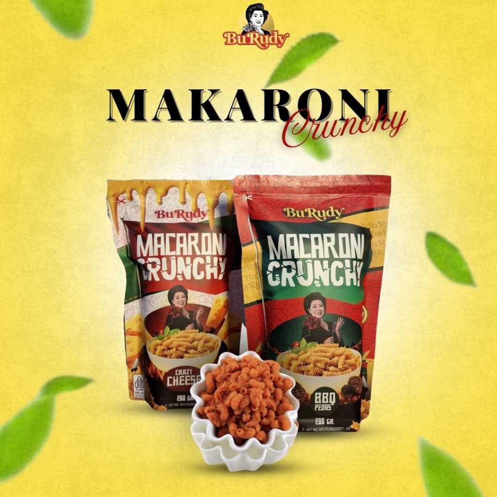 Macaroni roasted dari Bu Rudy kemasan 200 gr