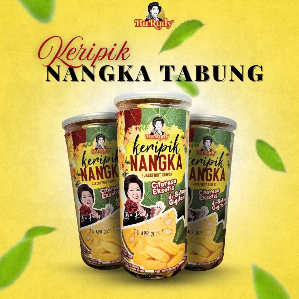 Kripik Nangka Bu Rudy official Store kemasan tube yang ringkas