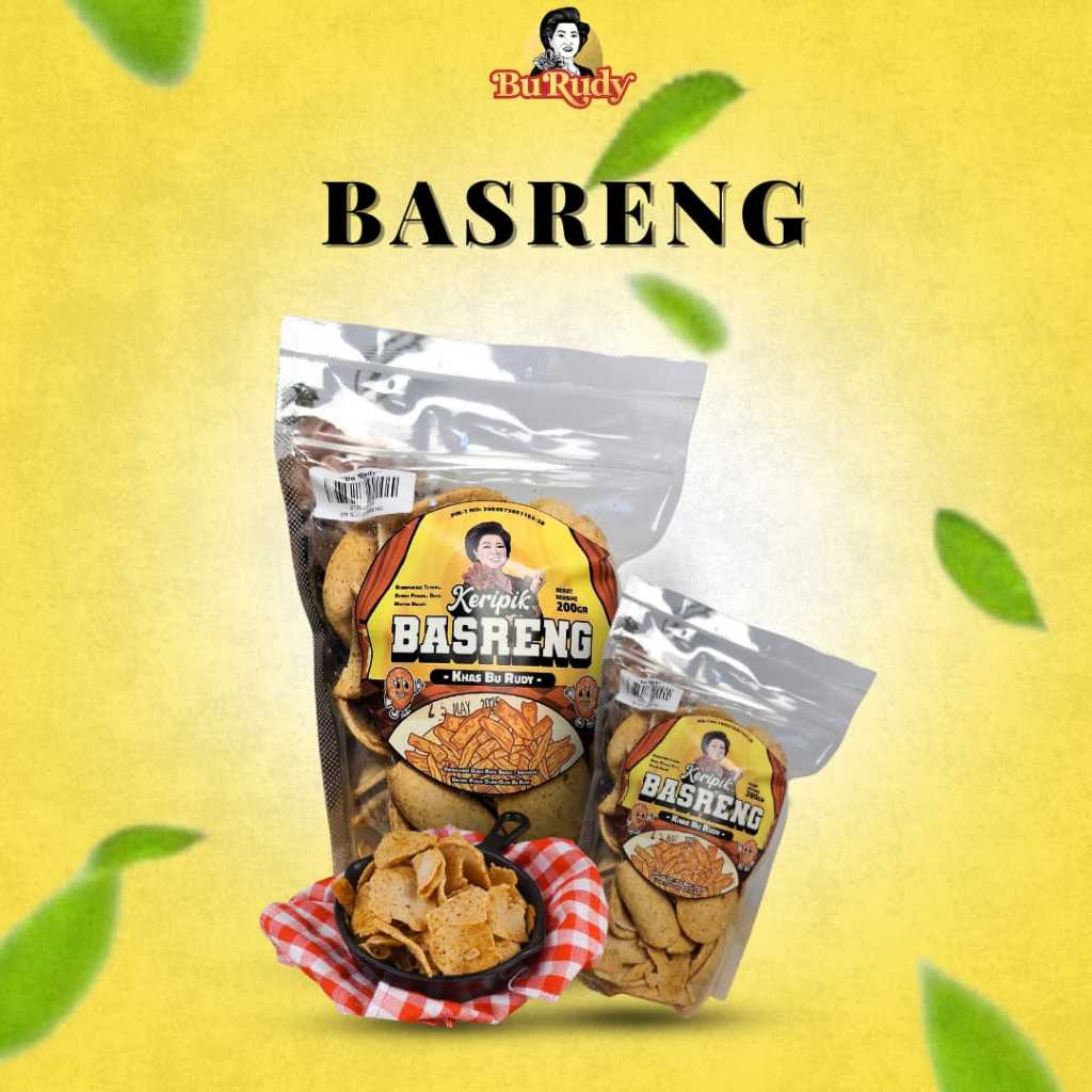 Kiripik Basreng Bu Rudy -New- Pedas Khas dari Bu Rudy