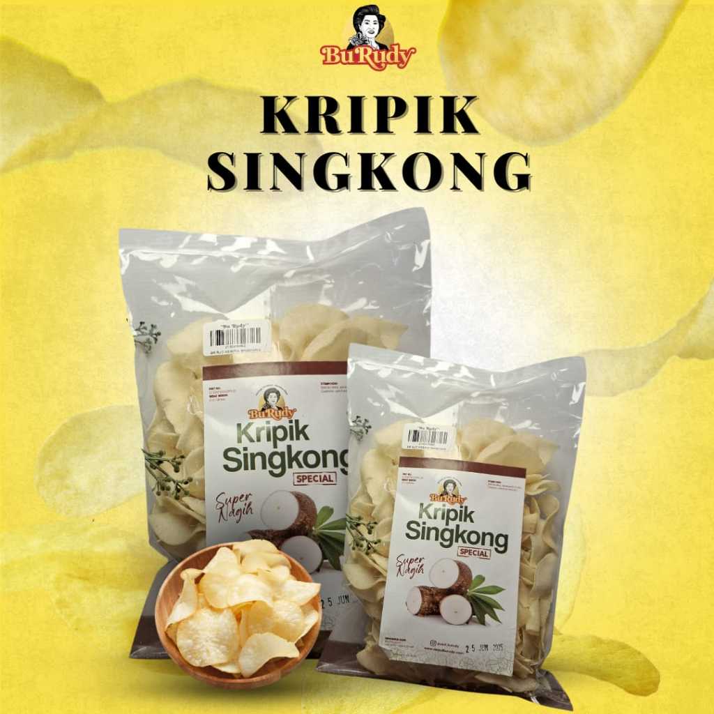 Keripik Camilan dari Pusat Oleh Oleh Bu Rudy