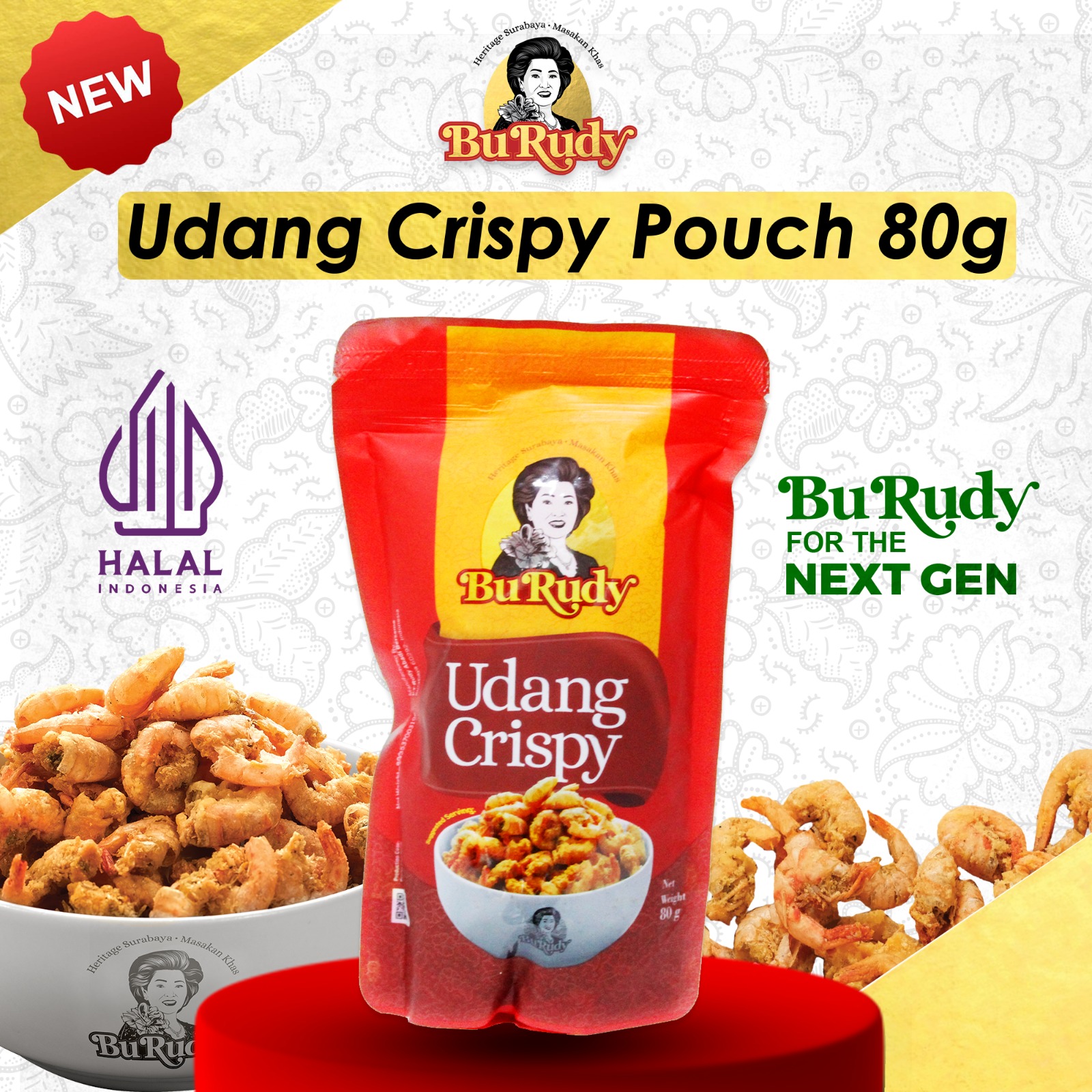 Udang Bu Rudy Pouch