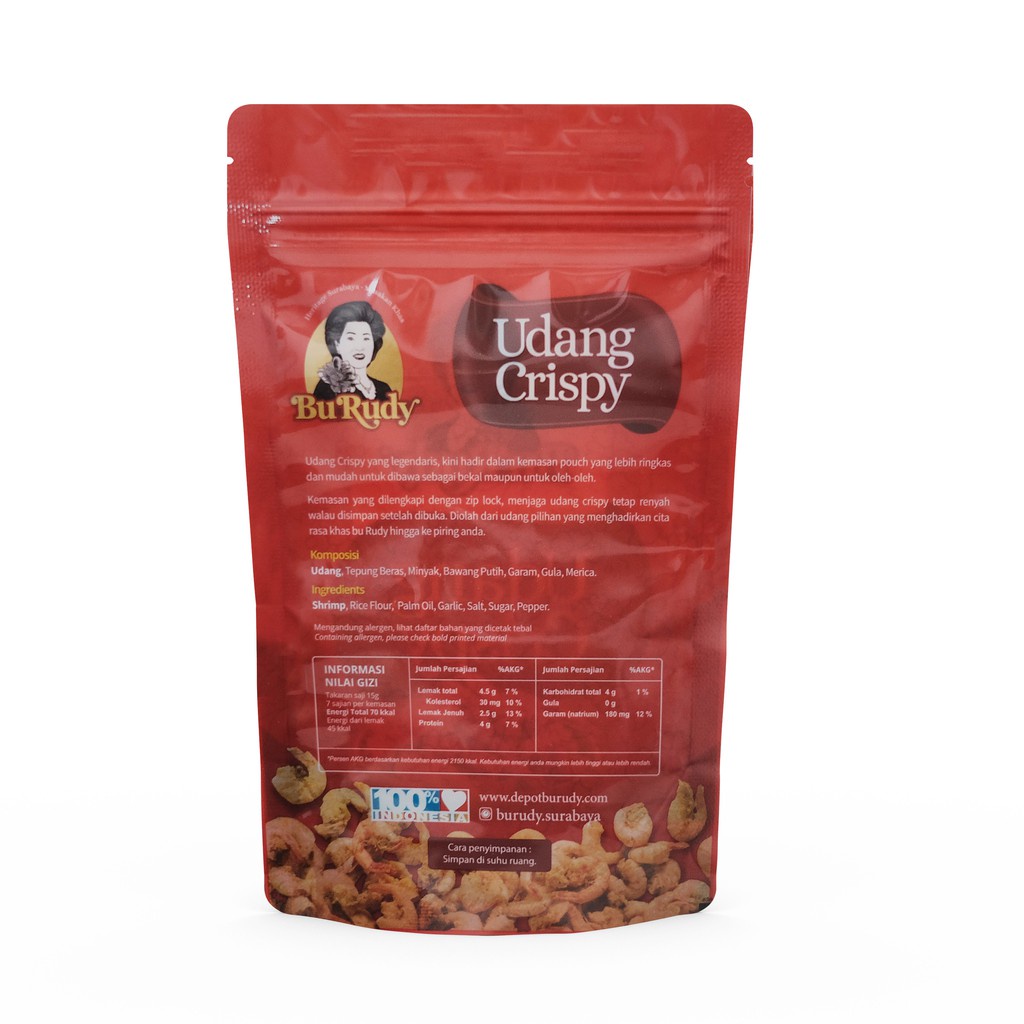 Udang Bu Rudy Pouch - Gambar 4