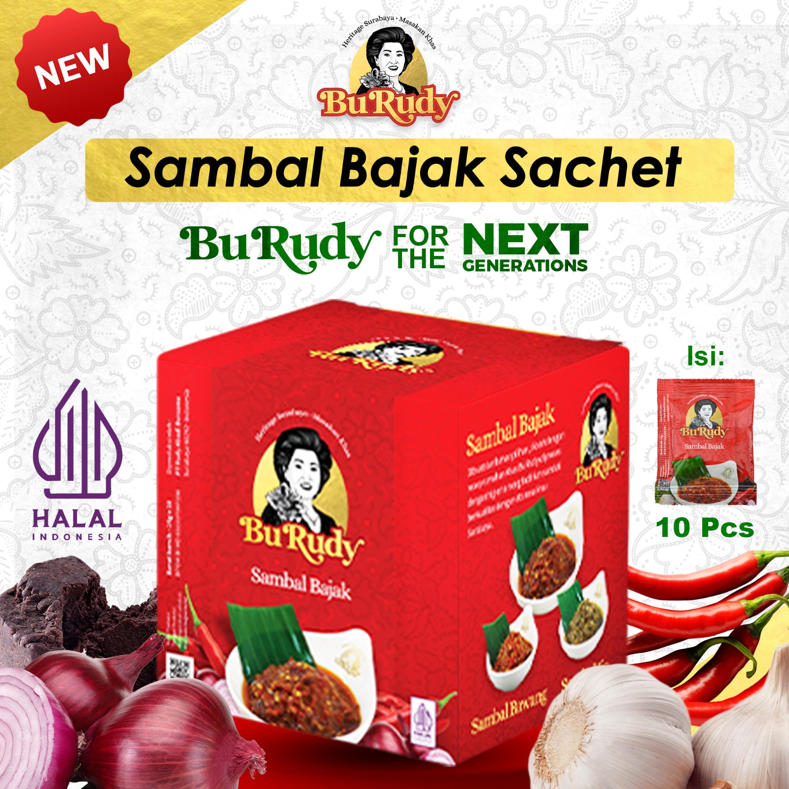 Sambal Sachet Bu Rudy dengan kemasan yang lebih ekonomis - Gambar 2