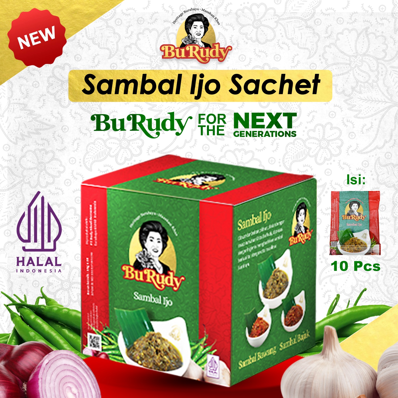 Sambal Sachet Bu Rudy dengan kemasan yang lebih ekonomis - Gambar 3