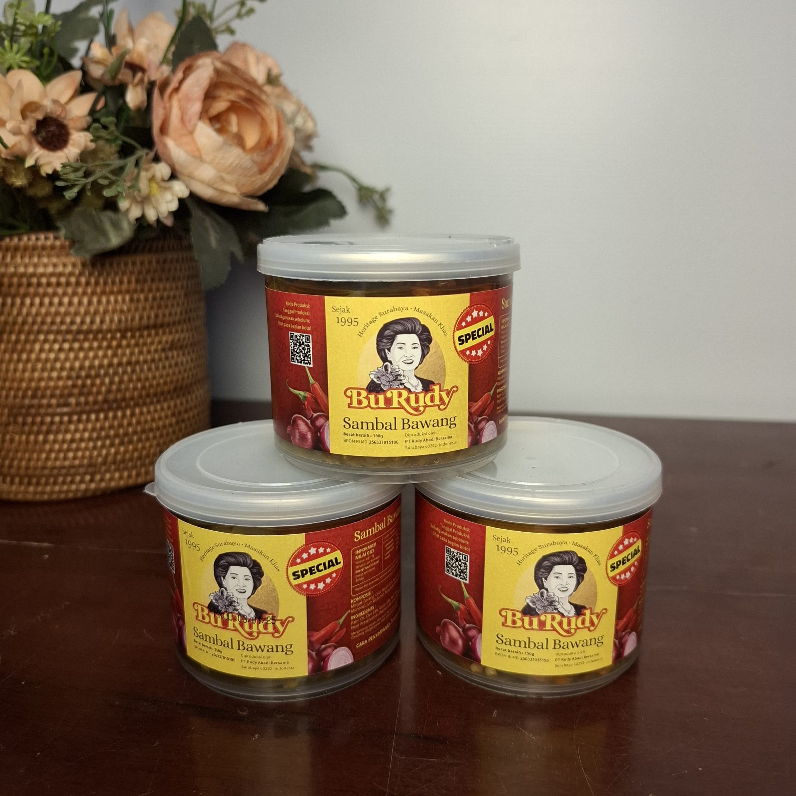 New Sambel Bawang Bu Rudy dengan kemasan baru - Gambar 3