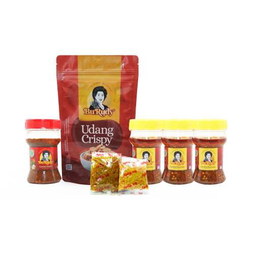 Paket Besar Udang Pouch Dengan Sambal Bawang 3 serta Sambal Bajak Atau ijo - Gambar 2