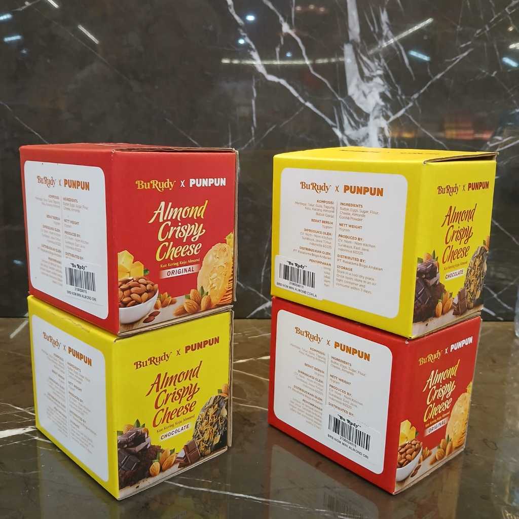 Almond Crispy Bu Rudy Kemasan 75 Gram - Gambar 3
