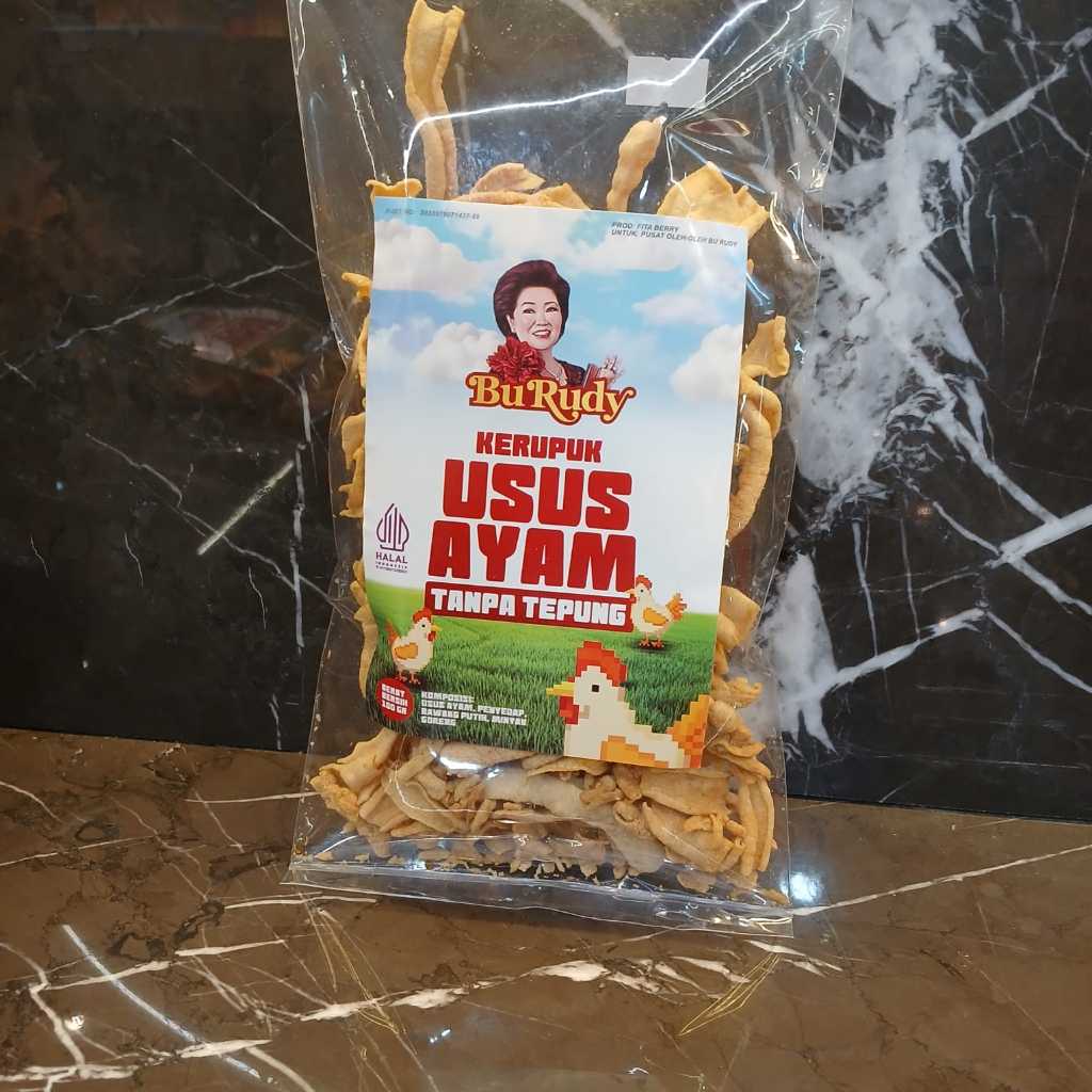 Produk Baru Bu Rudy Kerupuk Usus Ayam Tanpa Tepung 100gr - Gambar 3