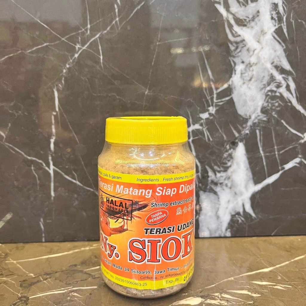 Terasi Udang Ny. Siok Matang / Terasi Matang Siap Pakai – Bumbu Masakan Khas Indonesia - Gambar 2