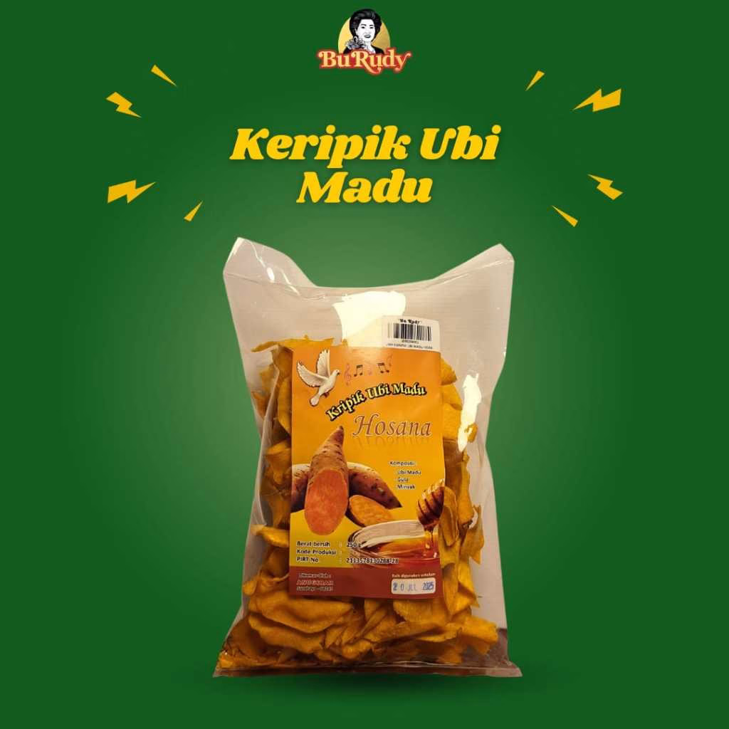 Keripik Ubi Madu Hosana 250gr